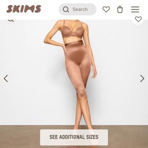 SKIMS BARELY THERE CROPPED LEGGING